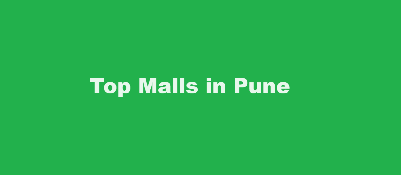 Top Malls in Pune